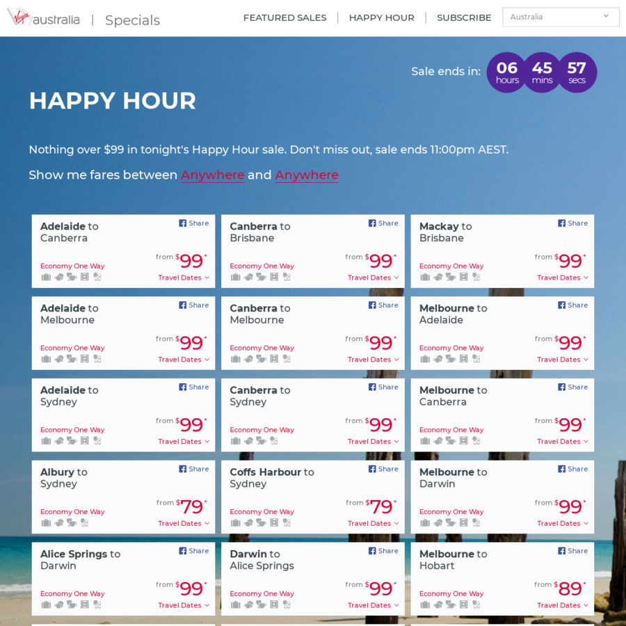 WA NT Perth Darwin One Way Airfare 99 Flying 7 January 28 March wa-nt-perth-darwin-one-way-airfare-99-flying-7-january-28-march