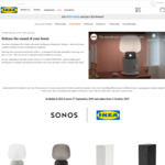 IKEA Sonos Speakers - Symfonisk - $149 (Shelving) - $269 (Table Lamp)