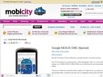 Google NEXUS ONE Android Phone for $299 (+$15.95 Delivery) at MobiCity (via Ausdroid)