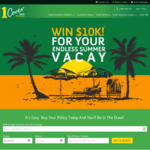 Win $10,000 Cash from 1Cover Travel Insurance