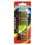 Eveready Gold Battery 16x AAA for $10.98 (Save $7) at BigW Online with Free Delivery