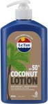 Le Tan SPF 50+ Coconut Lotion 500ml $4.18 (Save $18.81), Le Tan SPF 30+ Coconut Spray 250ml $3.30 (Save $13.65) @ Big W