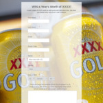 Win Twelve Cartons of XXXX Gold Worth $600 from Lion