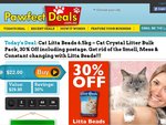 Cat Litta Beads 6.5kg Only $22.00 – Cat Crystal Litter Bulk Pack, 30% off Including Postage