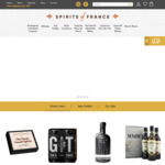$20/$50/$100/$250 off $150/$300/$500/$1000 Spend (Plus $0 Delivery) @ Spirits of France
