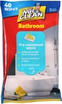 Mr Clean Antibacterial Bathroom Wet Wipes 40 Pk $0.49 @ Bunnings