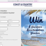 Win a Vacation Accommodation Voucher from Coast & Country