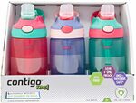 Contigo Kids Autospout Water Bottles 3 Pack Girls $14 + Shipping @ Toydeals