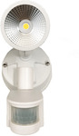 STARCO LIGHTING 12W LED Single Head Spotlight White with Sensor $49.20 (Was $75.59) + Delivery ($0 C&C) @ Star Sparky Direct