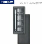 24-in-1 Magnetic Precision Screwdriver Set + Storage Case US$8.64 (~A$11.57) @ Taihom Electric Store AliExpress