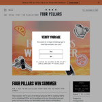 Win a Four Pillars Gin Win Summer Package Worth $4,000 from Four Pillars Gin