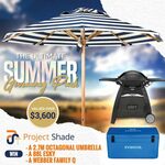 Win The Ultimate Summer Giveaway Pack (Umbrella/Esky/Webber BBQ) Worth $3,600 from Project Shade