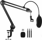 Professional Studio Boom Arm $39.34 + Delivery ($0 Prime/ $39 Spend) @ Findyouled Amazon AU