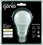 Mirabella LED Genio Wi-Fi Dimmable BC Globe - Warm White $10 (Was $20) + Delivery ($0 C&C/ in-Store) @ BIG W