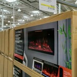 [VIC] Classicflame Wall Mount Electric Fireplace $219.98 (RRP $269.98) in-Store @ Costco Ringwood (Membership Required)