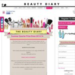 Win Prada Bag and Oscar De La Renta Sunnies with The Beauty Diary