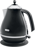 DeLonghi Icona Kettle Black $74 + Delivery ($0 C&C) @ The Good Guys