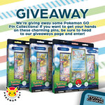 Win a Pokemon GO - Pin Collection from Total Cards