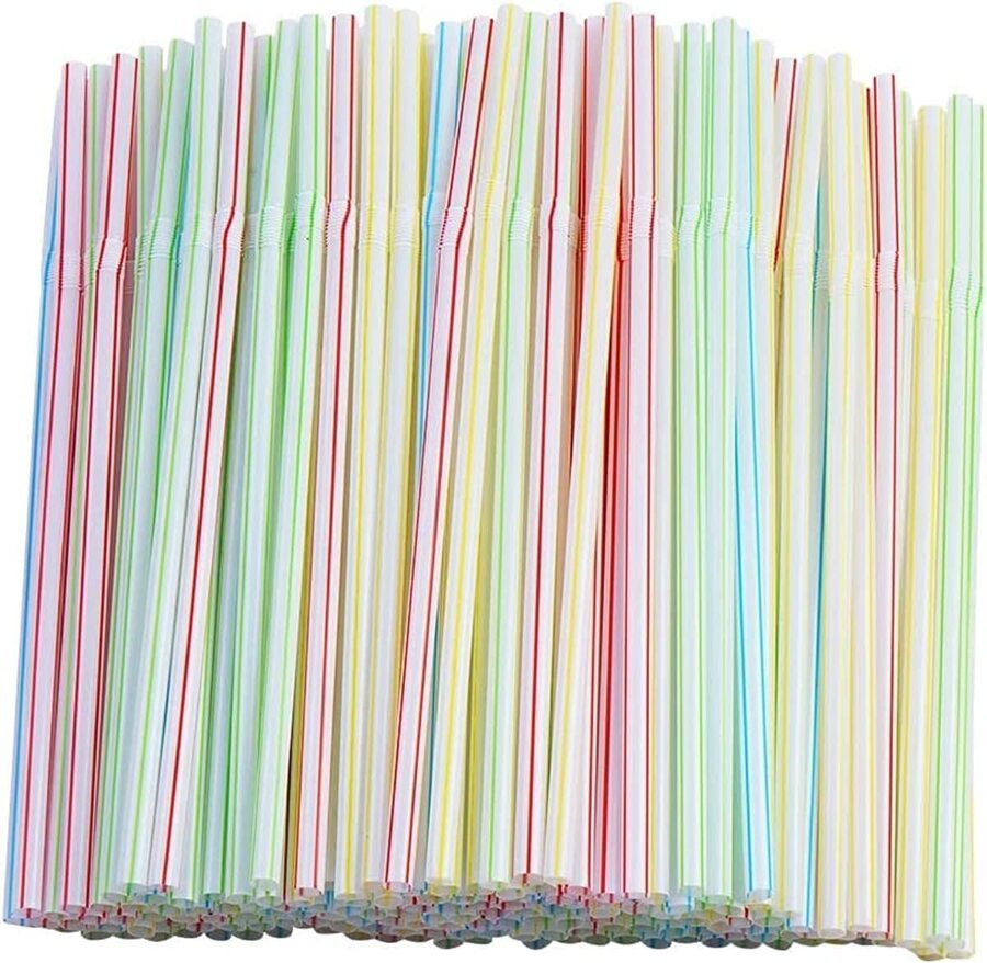 Plastic Straws 9.34/100pc 22.99/500pc + Delivery (0 with Prime