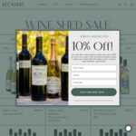 Extra 10% off Choice of Premium SA Reds (8) & Whites (3) & Mixed (2) 6 Pack Cases - from $44.10 + Free Delivery @ Wine Shed Sale