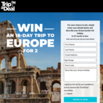 Win an 18-Day Trip to Europe for 2 Worth up to $8,799 from TripADeal