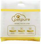 Petpure Plant-based Cat Litter 12L/4kg $35 for 2 Bags + $10 Delivery ($0 with $69 ($99 WA/TAS/NT) Order) @ Bundi Pet Sup