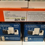 eufy 2C Security Camera 3 Pack + Homebase + 2K Indoor Cam Pan&Tilt $469.99 @ Costco (Selected Stores, Membership Required)