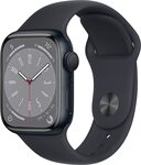 Apple Watch Series 8 GPS (Midnight Aluminium) Smart Watch 41mm $547, 45mm $597 Delivered @ Amazon AU