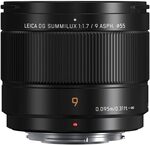 [Back Order] Panasonic LUMIX G Series 9mm F1.7 Micro Four Thirds Leica DG Summilux $594.95 Delivered @ Amazon AU