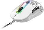 MOUNTAIN Makalu 67 Lightweight RGB Gaming Mouse (White) $9 (was $49.00/$69.00) @ JB Hi-Fi ($0 C&C)