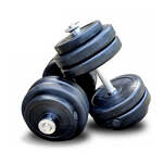 JMQ Fitness 40kg Dumbbell (Set of 2) $53.99 + Delivery ($0 C&C & Delivery for SYD, MEL, BNE) @ Sports Leisure