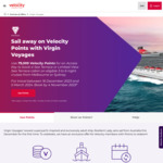 Redeem 79,999 Velocity Points for Access Key to Book a Sea Terrace or Limited View Sea Terrace Cabin @ Velocity & Virgin Voyages