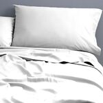 Park Avenue 500 Thread Count Natural Cotton Fitted Sheet Single White $20 (RRP $49.95) Delivered @ Dhimanvinod eBay