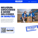 [NSW,ACT,VIC,QLD,WA] $5 off Your Order (Minimum $20 Spend, Exclusions Apply) @ MILKRUN