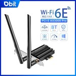 Dbit Intel AX3000 WiFi 6E & Bluetooth 5.2 PCIe Adapter US$14.47 (~A$22.99) Delivered @ Factory Direct Collected Store AliExpress