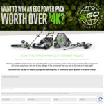 Win 1 of 4 Ego Power Pack (Outdoor Power Equipment) Worth over $4,000 from Ego Green Revolution