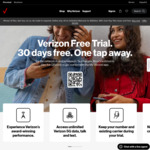 US 5G Mobile Network Free Trial - 30 Days, Unlimited Calls &Text, 100GB Data @ Verizon