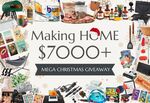 Win a Christmas Prize pack worth $7518 from Making Home