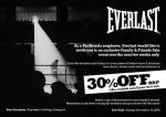Everlast sale! 30% off RRP
