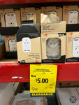 [NSW] Click AUS to US/UK/HK Travel Adaptor with 1 USB A + 1 USB C port, $5 @ Bunning Warehouse, Chatswood