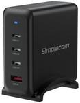 Simplecom 4-Port PD 100W GaN Fast Wall Charger $45 + Delivery ($0 C&C / in-Store) + 1% Fee ($0 for Cards) @ Umart