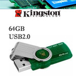 Kingston 64GB USB Flash Drive - 5 Year Warranty - $39