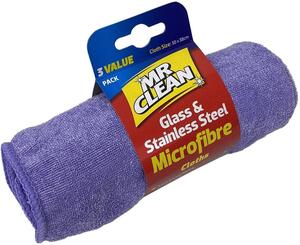 Mr Clean Microfibre Cloths 3pk $5.99 + Delivery ($0 C&C/ in-Store/ OnePass) @ Bunnings