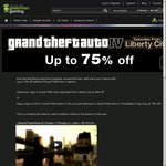 GreenManGaming - Grand Theft Auto IV Series - up to 75% off