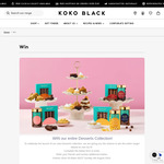 Win The Entire Desserts Collection Valued over $170 from Koko Black