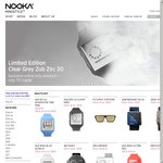 Cyber Monday Sale at Nooka. Up to 20% off across The Range