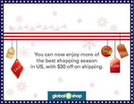 AmExConnect - Join Globashop and Get US $30 off Shipping from Any US Online Stores