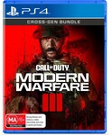 [PS4] Call of Duty: Modern Warfare III $39 + $4 Delivery ($0 C&C/ In-Store/ $65 Spend) @ BIG W