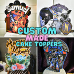 30% off Custom Personalised Cake Toppers from $20.97 Delivered @ The Vinyl Order