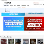 Spend $100, Save $25 Sitewide @ OzSale